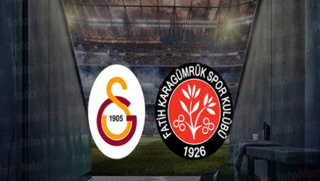 Galatasaray – Fatih Karagümrük maçı NE ZAMAN? | Galatasaray maçı hangi kanalda? Saat kaçta?